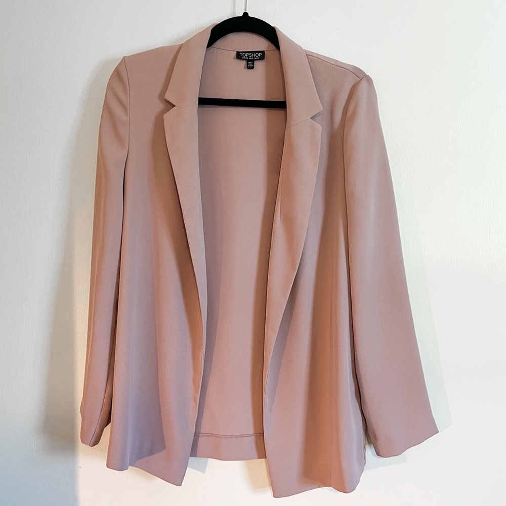 Top shop Blush pink blazer